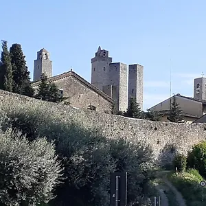 Sotto Le Mura Di Leonardo San Gimignano